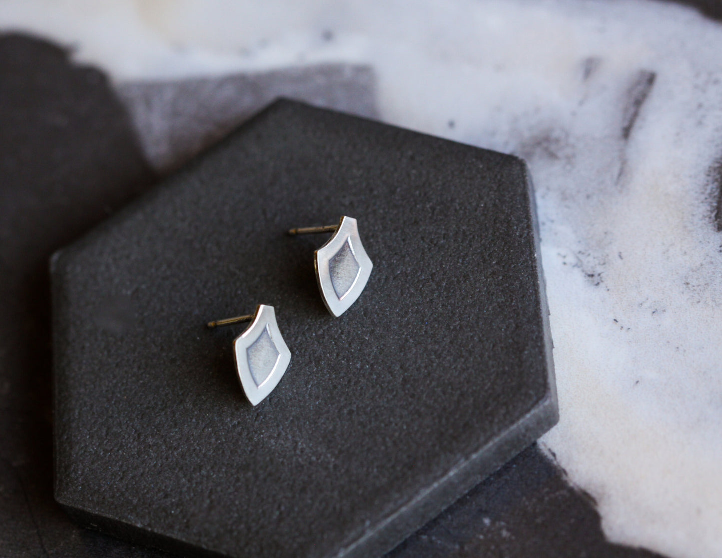 Amira Studs-stud earrings-Blue Hour Designs