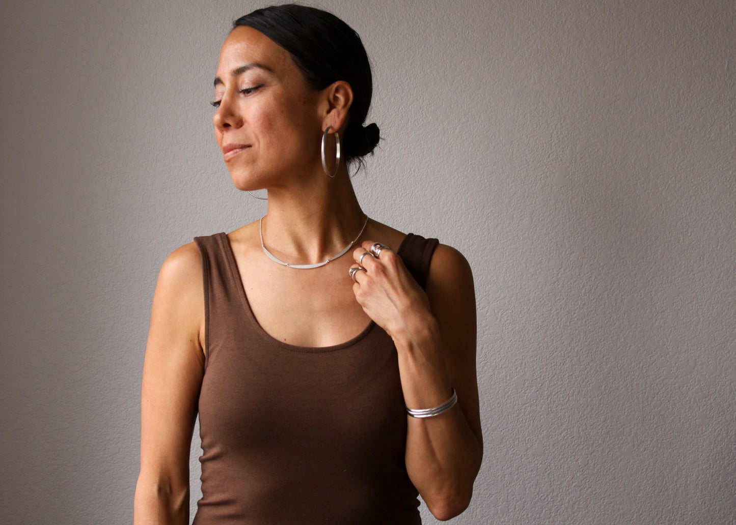 Calliope Necklace-choker-Blue Hour Designs