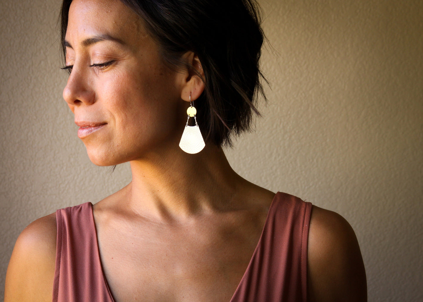 Celestial Earrings-dangle earrings-Blue Hour Designs