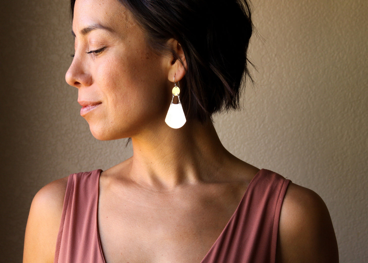 Celestial Earrings-dangle earrings-Blue Hour Designs