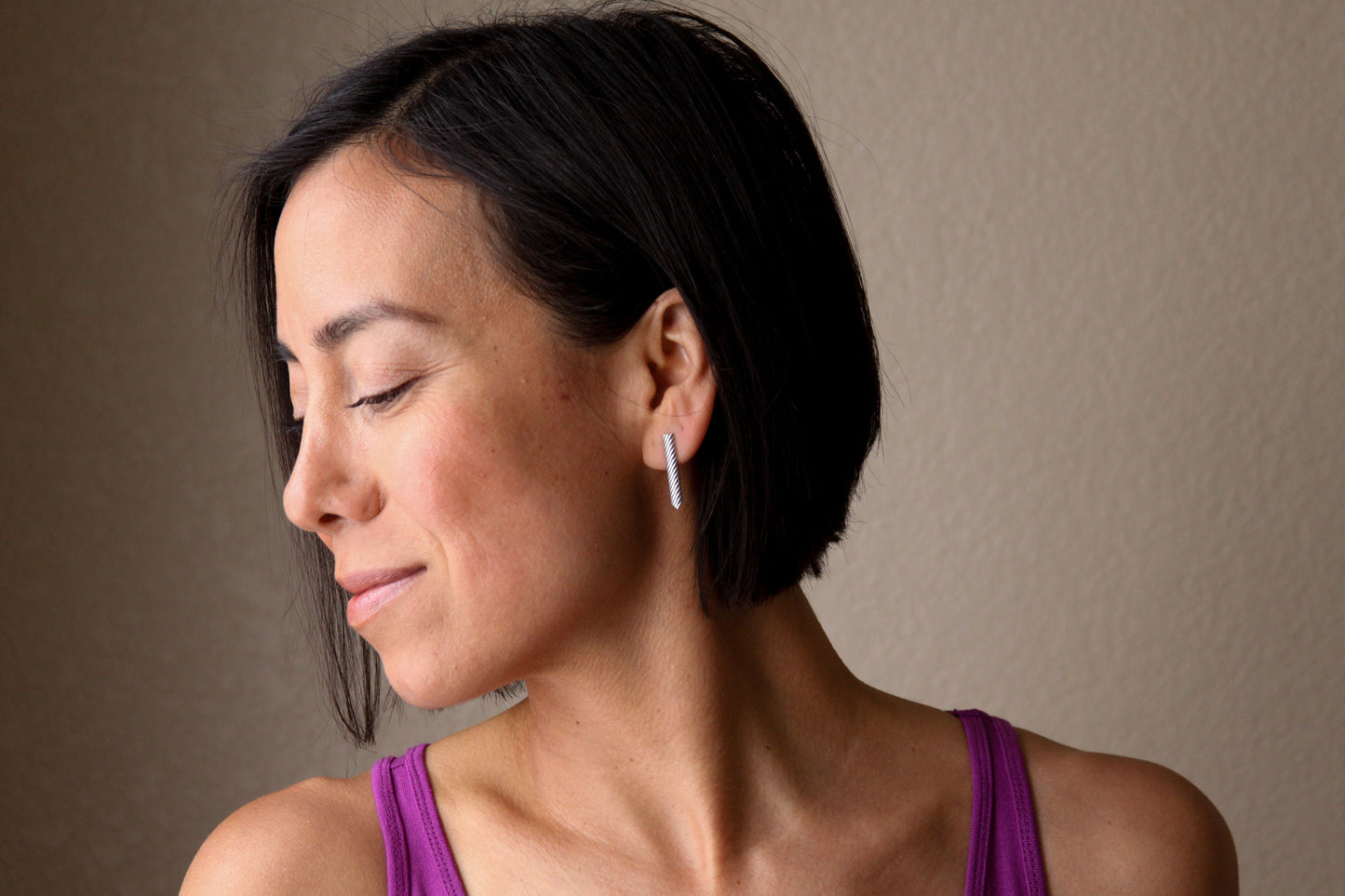 Decibel Studs-stud earrings-Blue Hour Designs
