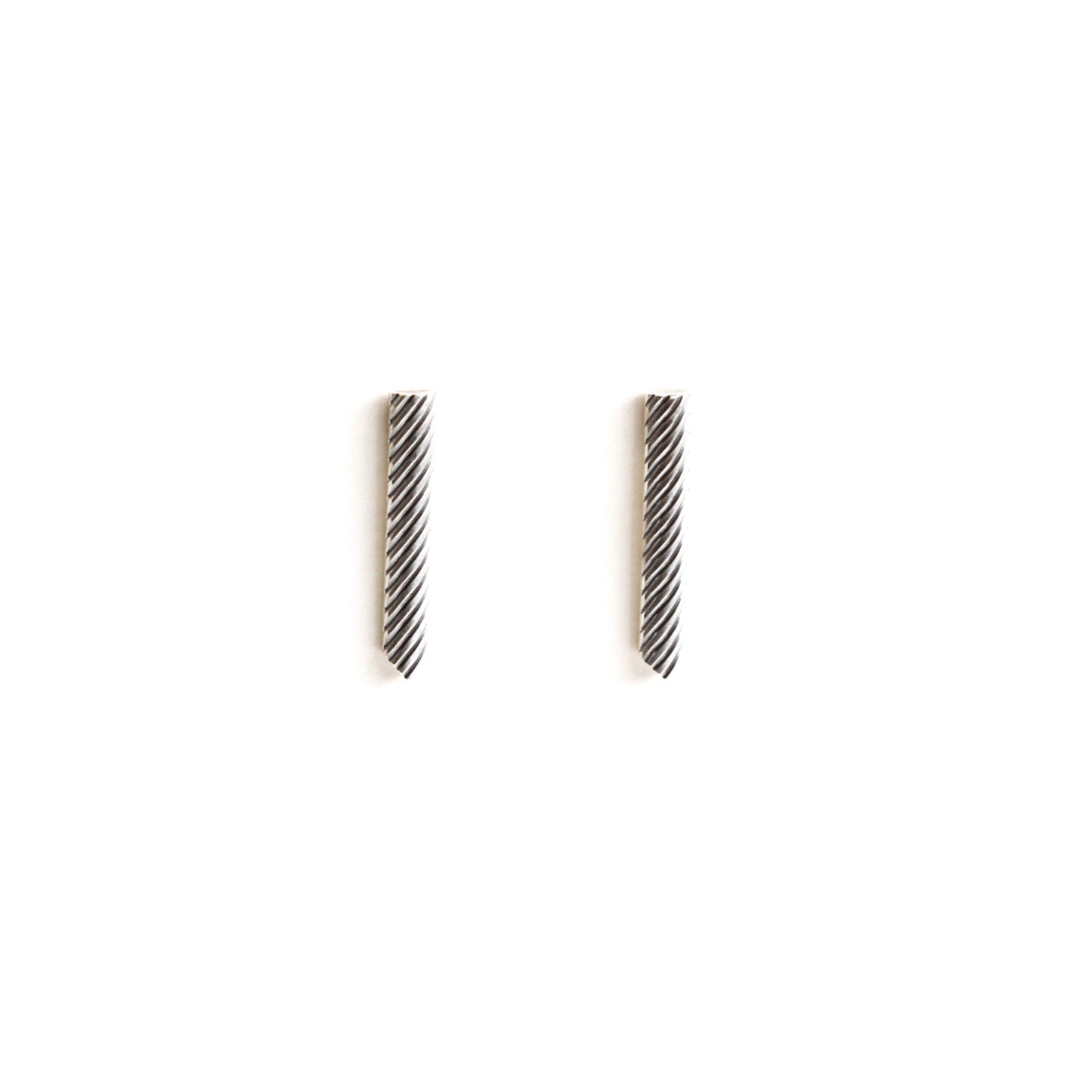 Decibel Studs-stud earrings-Blue Hour Designs