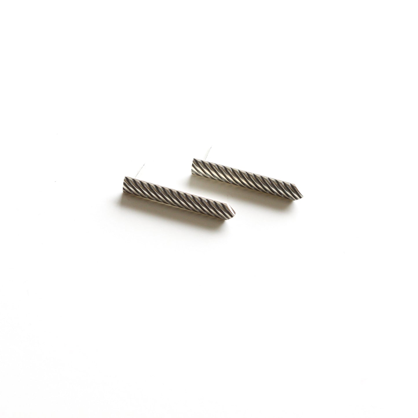 Decibel Studs-stud earrings-Blue Hour Designs