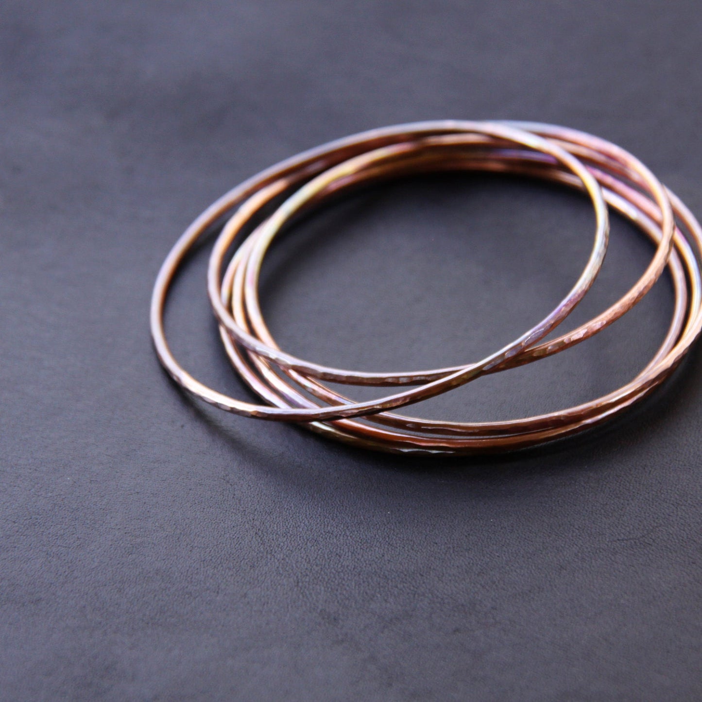 Desert Bangles - Set of 5-bangle bracelet-Blue Hour Designs