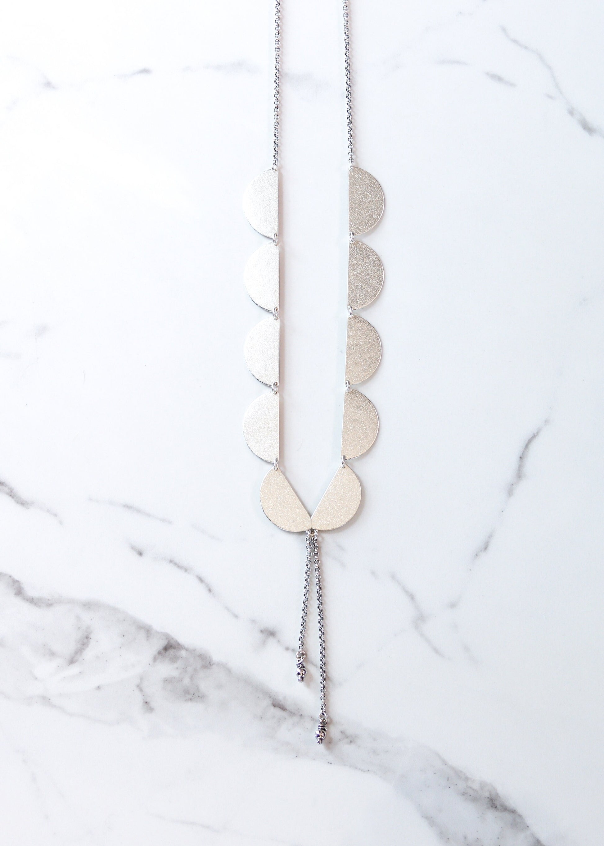 Elara Necklace-lariat necklace-Blue Hour Designs