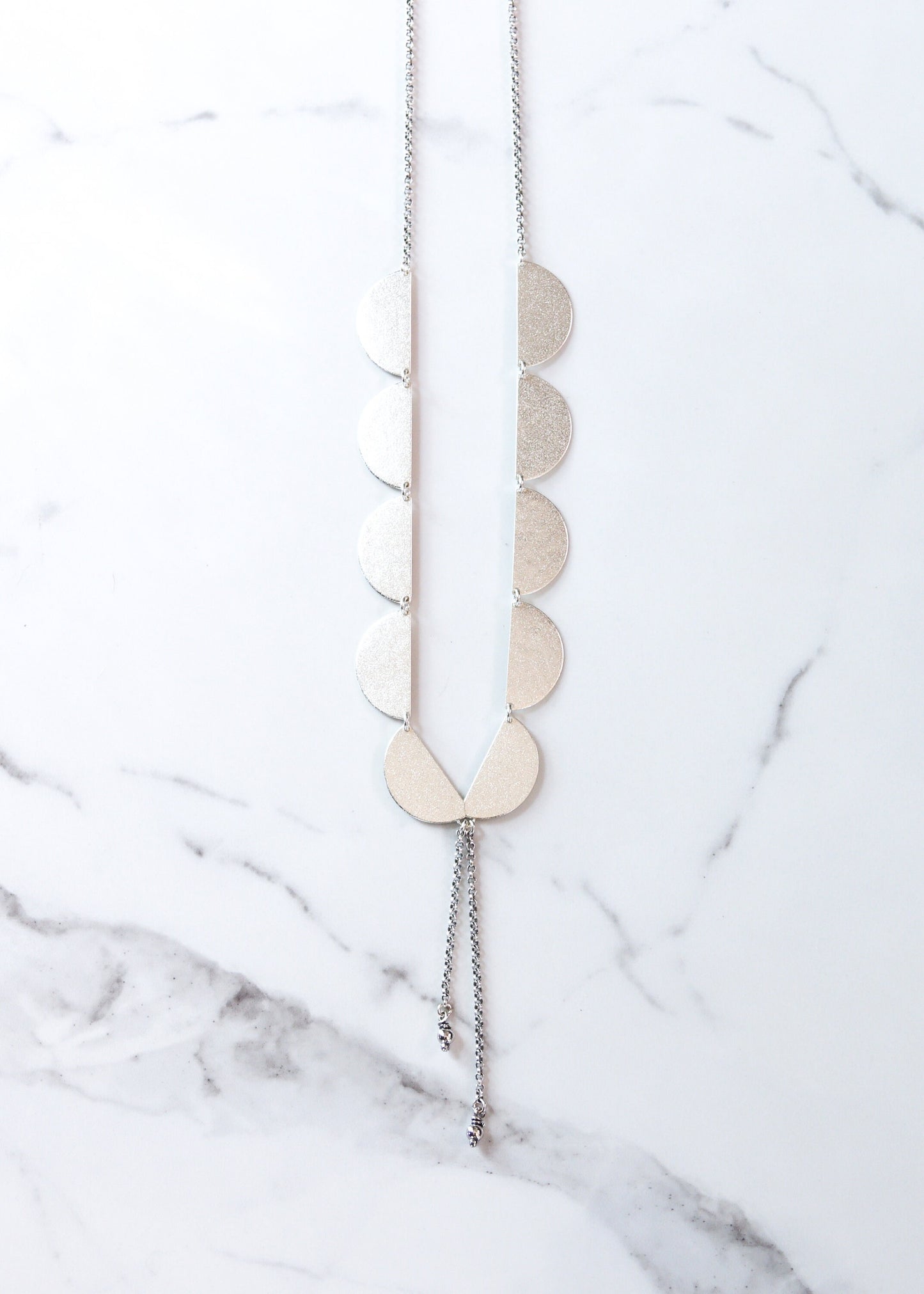 Elara Necklace-lariat necklace-Blue Hour Designs