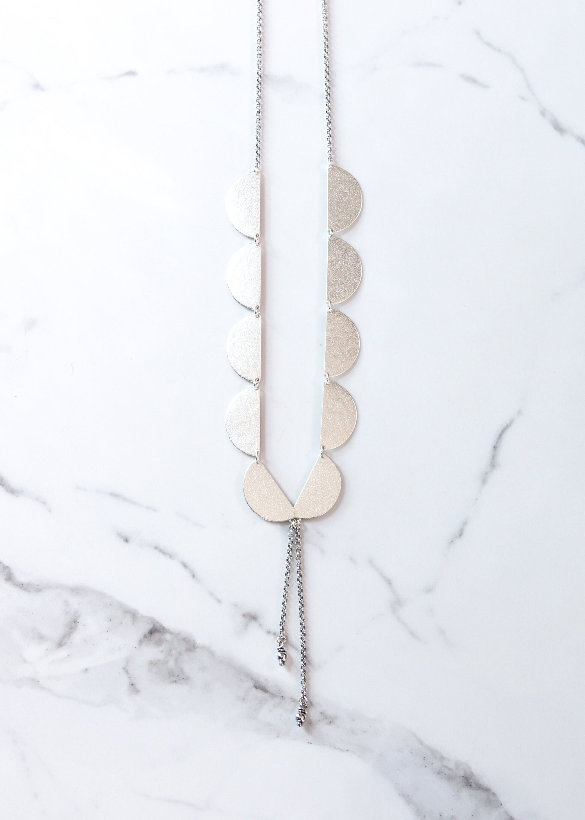 Elara Necklace-lariat necklace-Blue Hour Designs