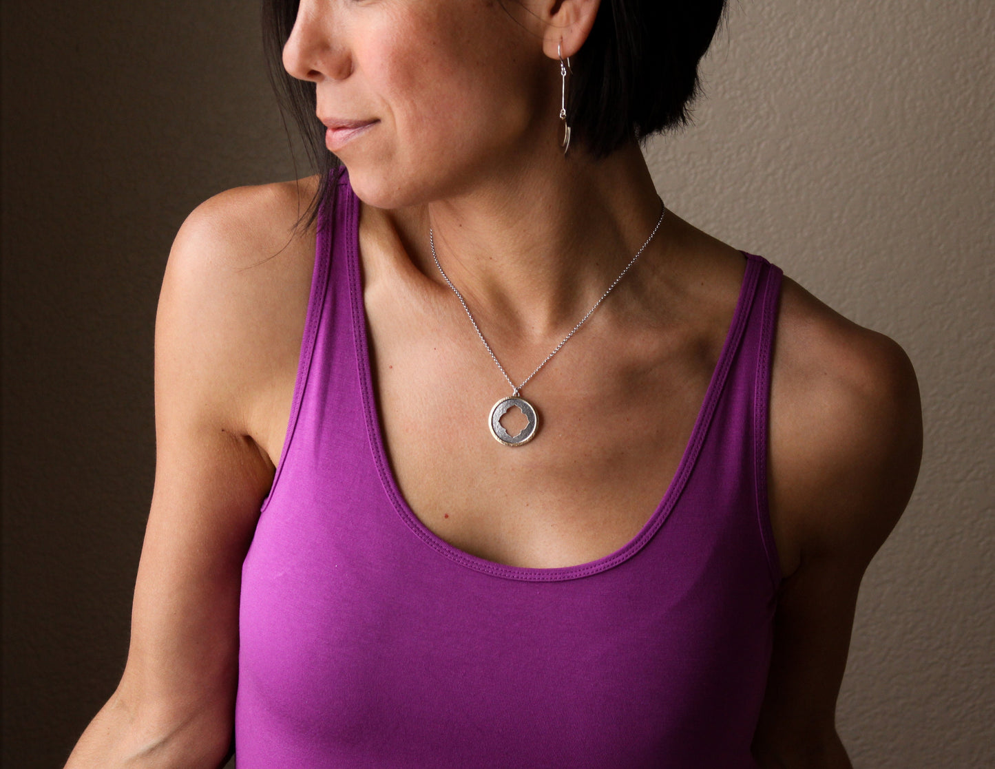 Farah Necklace-pendant necklace-Blue Hour Designs