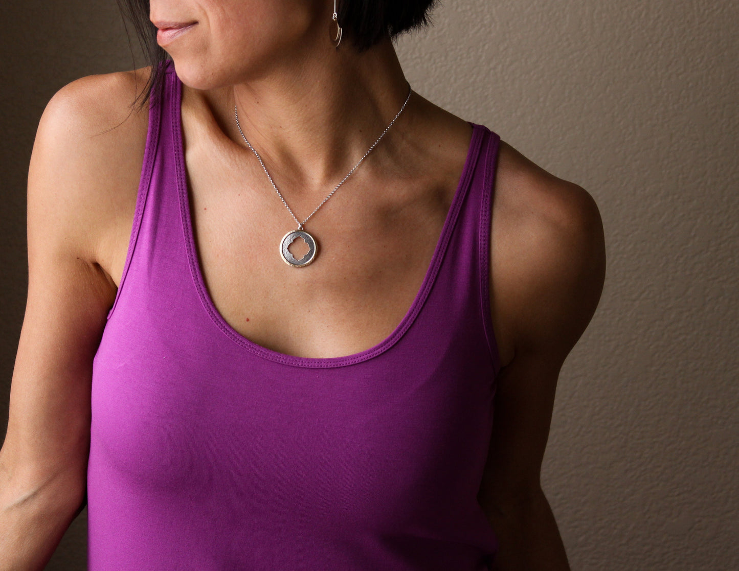 Farah Necklace-pendant necklace-Blue Hour Designs
