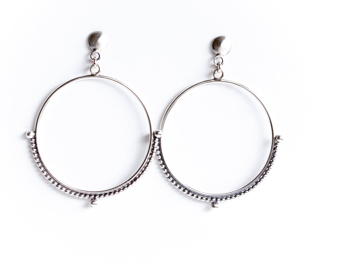 Isadora Earrings-dangle earrings-Blue Hour Designs