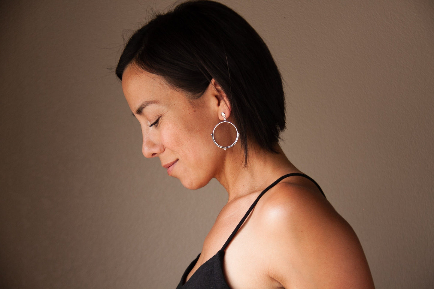 Isadora Earrings-dangle earrings-Blue Hour Designs