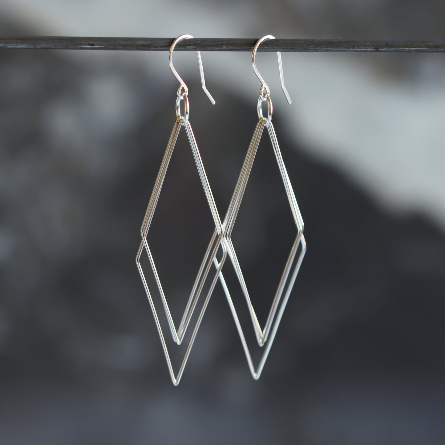 Laurel Earrings-dangle earrings-Blue Hour Designs