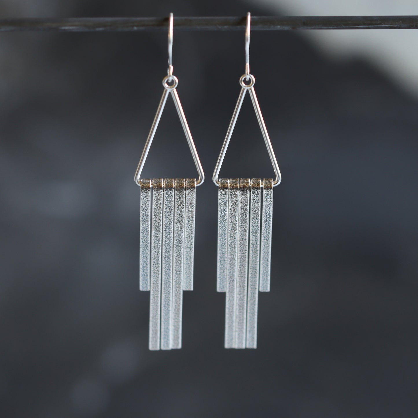 Linea Earrings-dangle earrings-Blue Hour Designs