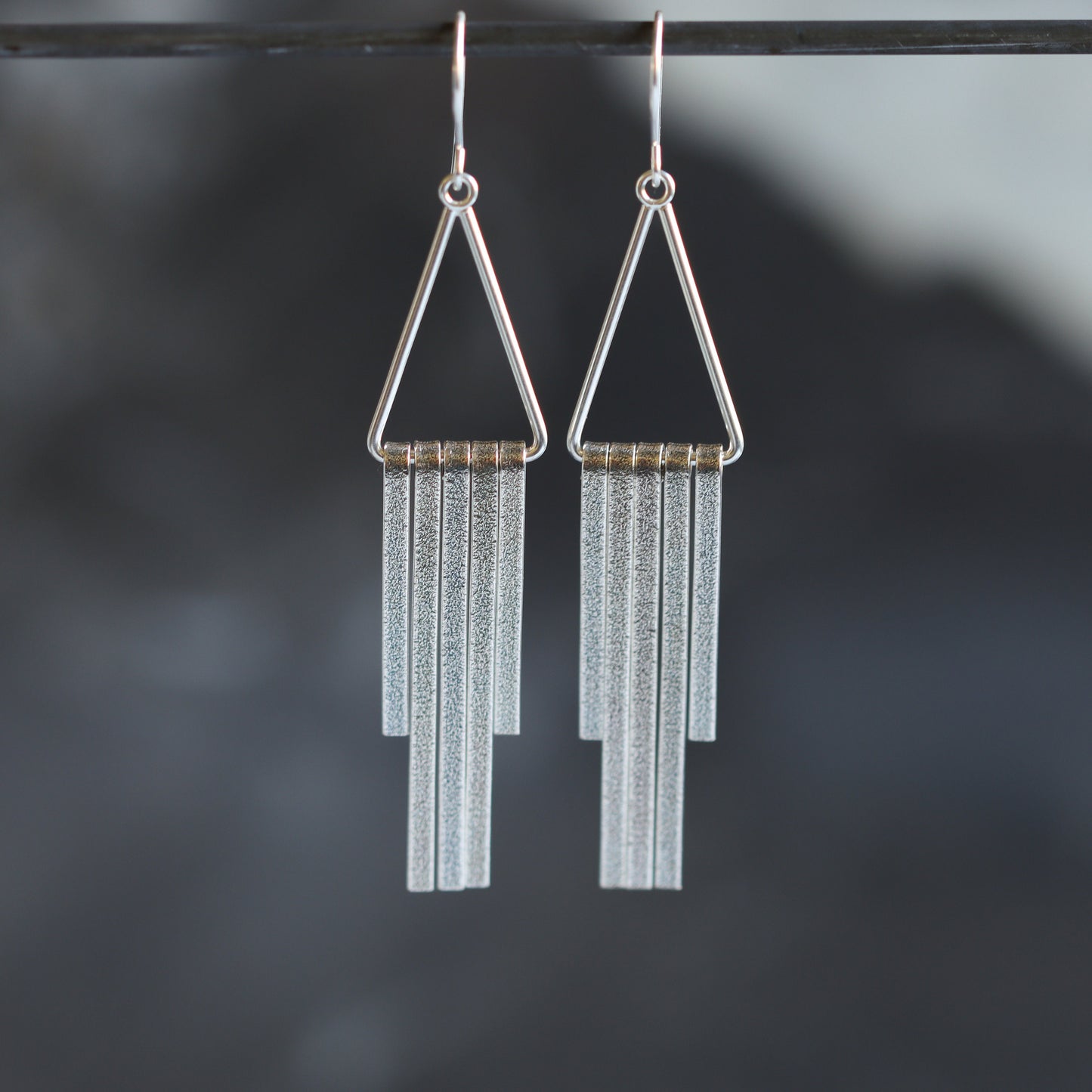 Linea Earrings-dangle earrings-Blue Hour Designs