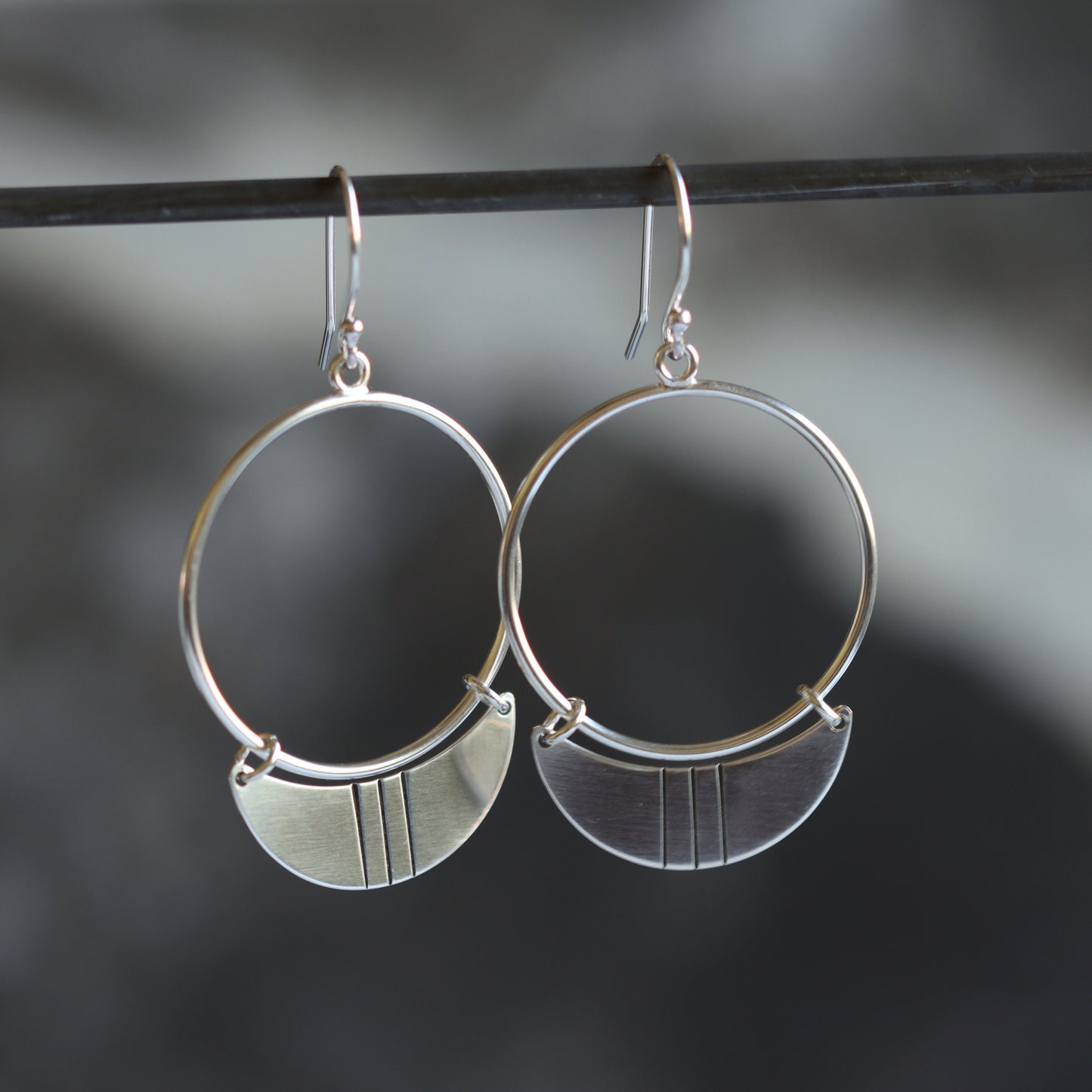Nova Earrings-dangle earrings-Blue Hour Designs