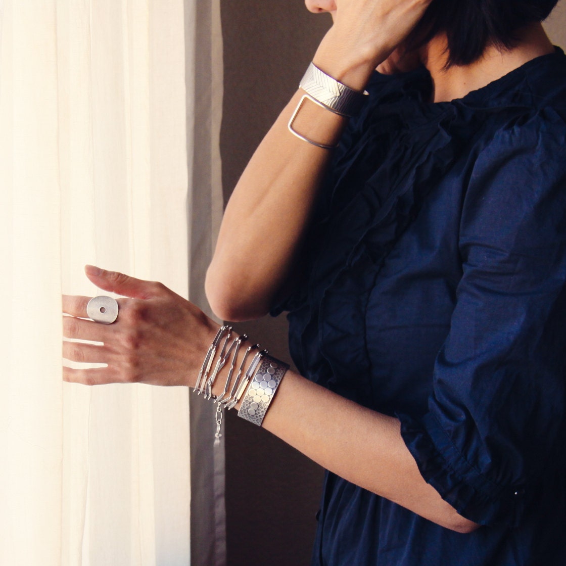 Ona Ring-cocktail ring-Blue Hour Designs