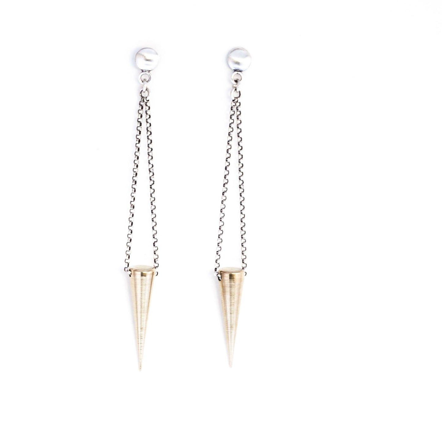 Pike Earrings-dangle earrings-Blue Hour Designs
