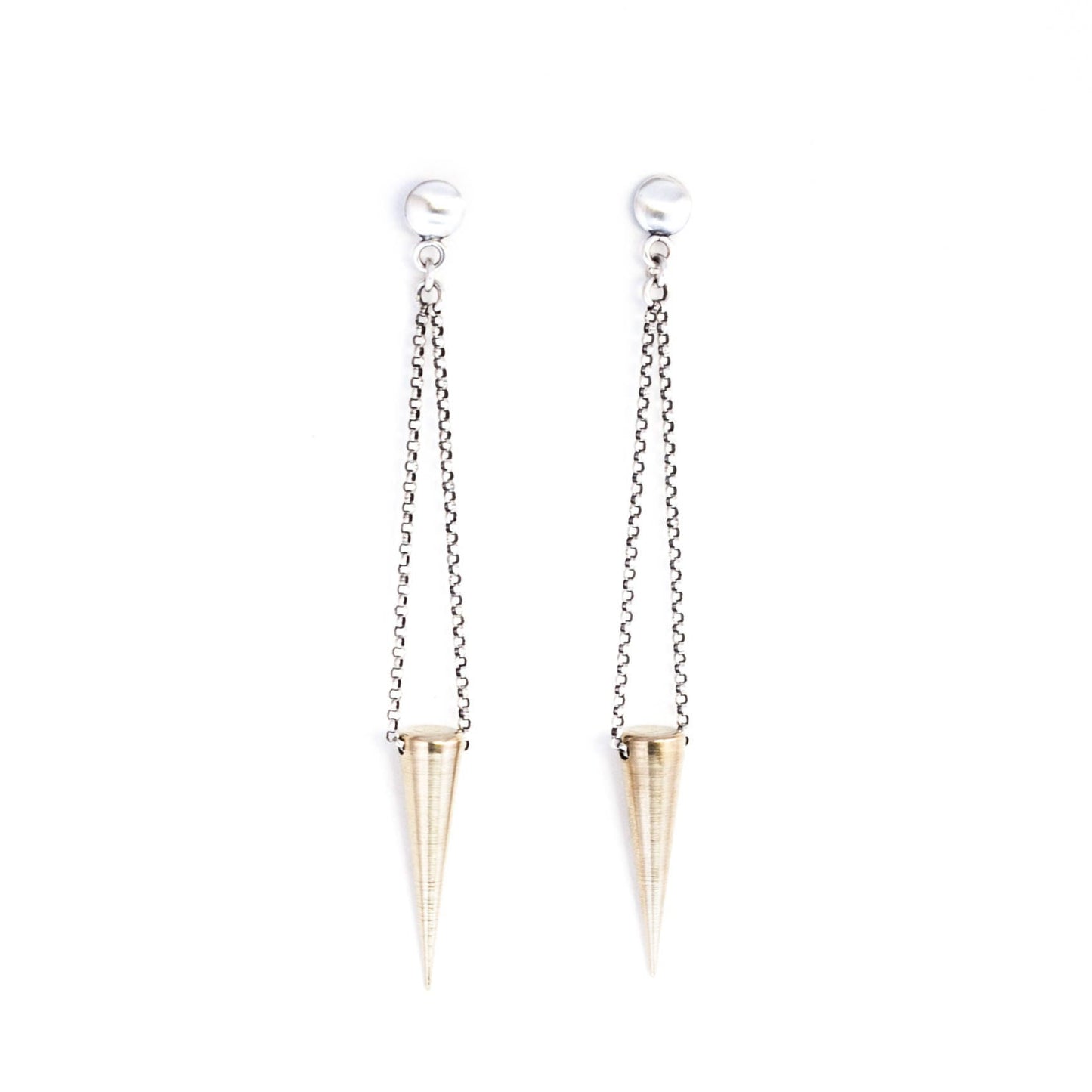 Pike Earrings-dangle earrings-Blue Hour Designs