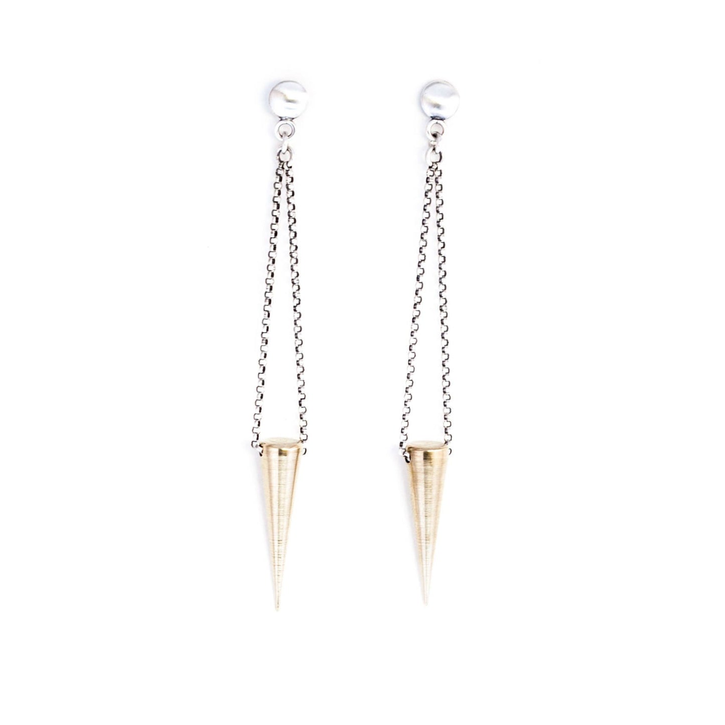 Pike Earrings-dangle earrings-Blue Hour Designs