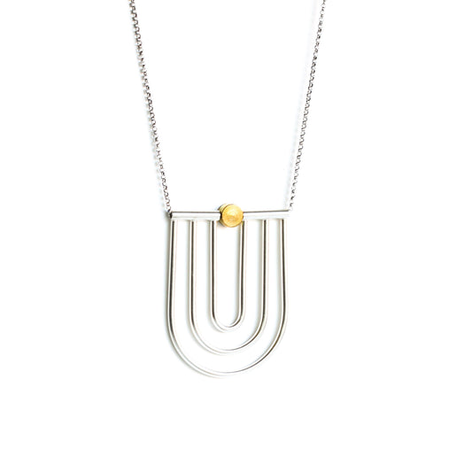 Portal Necklace-pendant necklace-Blue Hour Designs