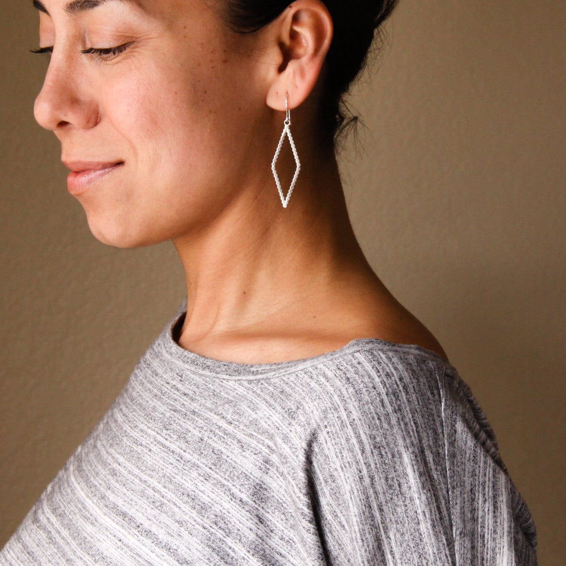 Rune Earrings - Small-dangle earrings-Blue Hour Designs