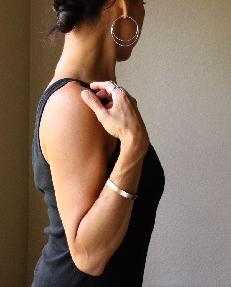 Sabine Cuff - 14K Gold-cuff bracelet-Blue Hour Designs