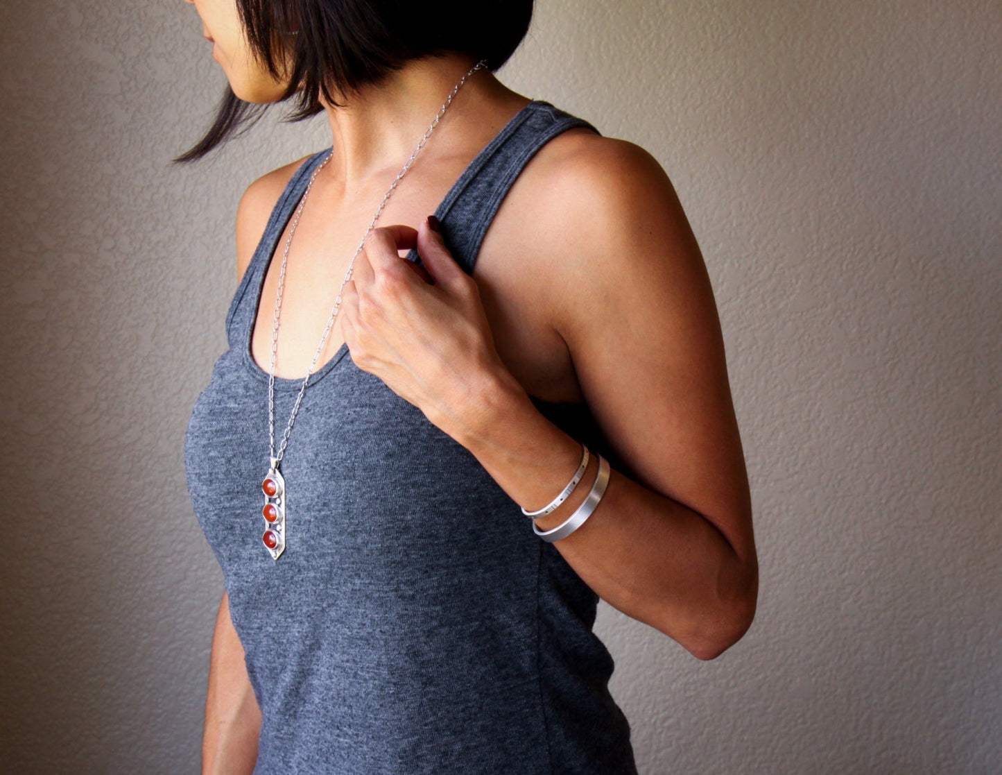 Sabine Cuff-cuff bracelet-Blue Hour Designs