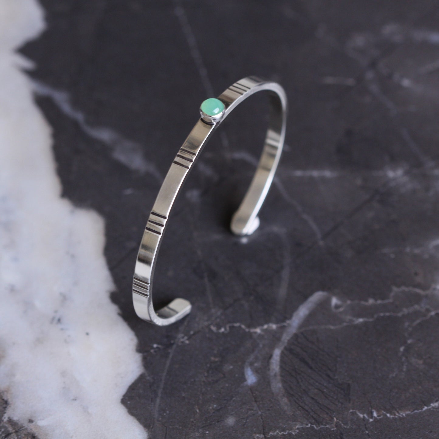 Sage Cuff-cuff bracelet-Blue Hour Designs
