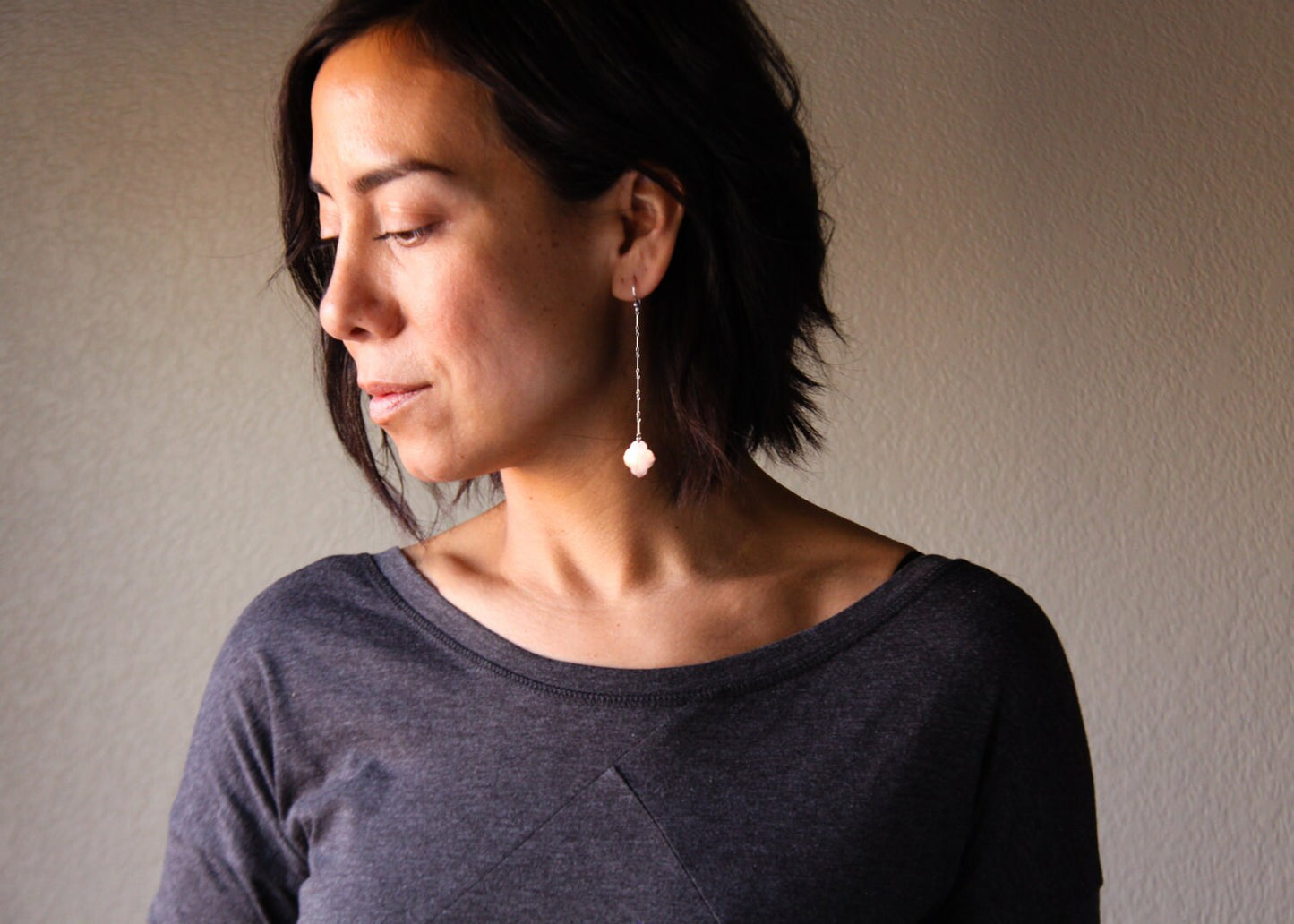 Sahara Earrings - Copper-dangle earrings-Blue Hour Designs