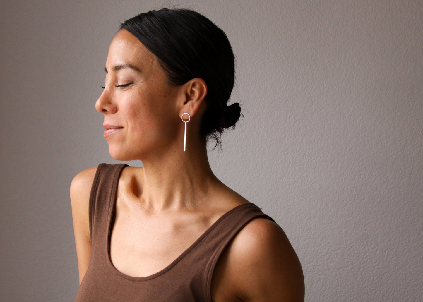 Spear Studs-dangle earrings-Blue Hour Designs