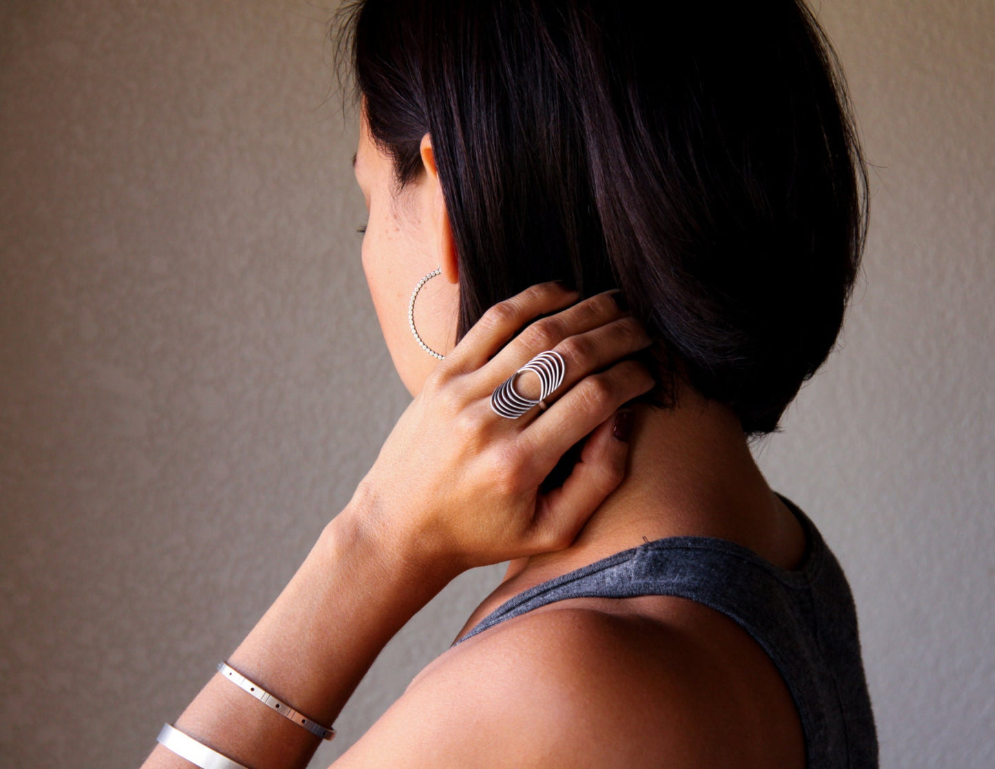 Tribe Ring-cocktail ring-Blue Hour Designs