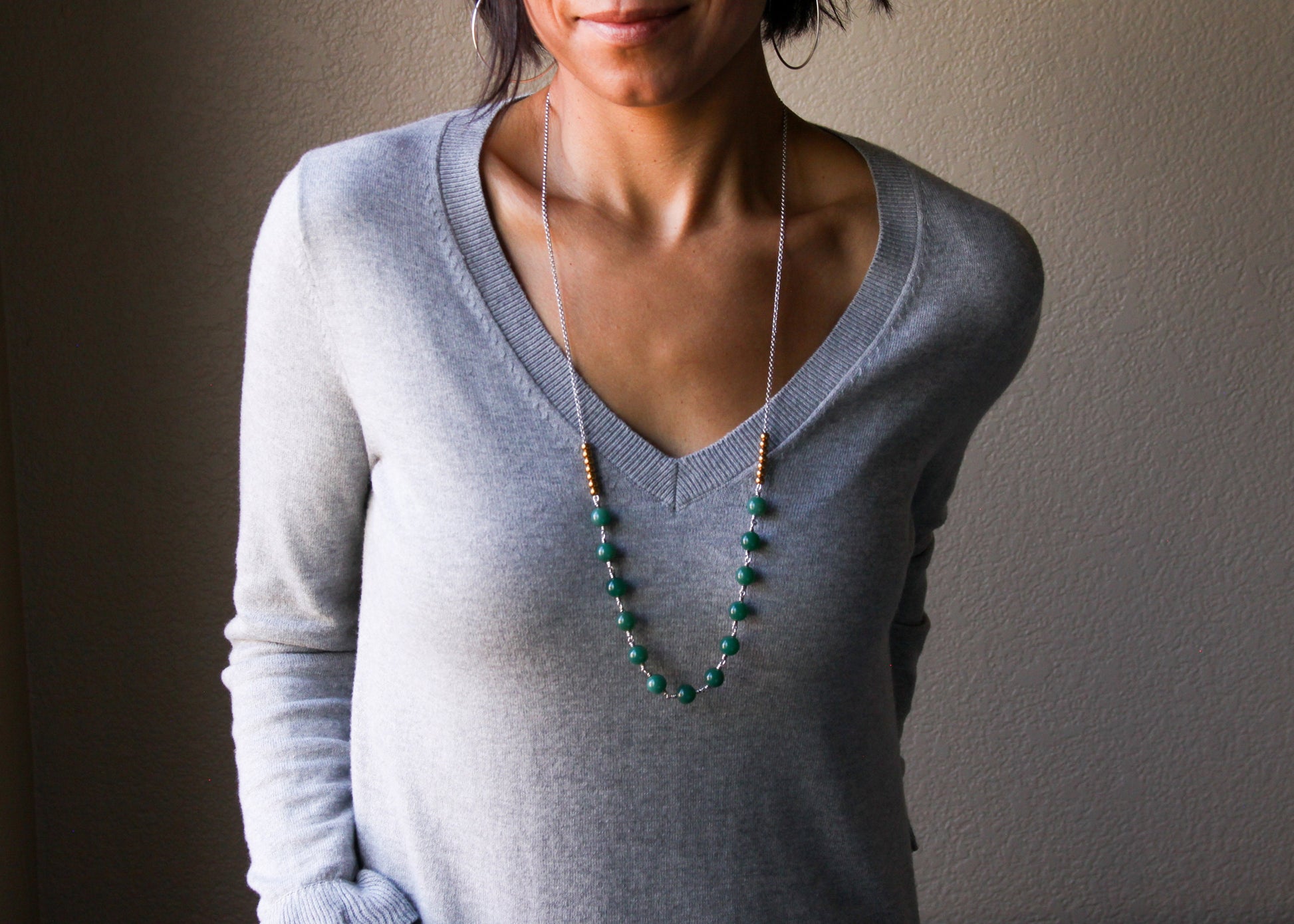 Tula Necklace-chain necklace-Blue Hour Designs
