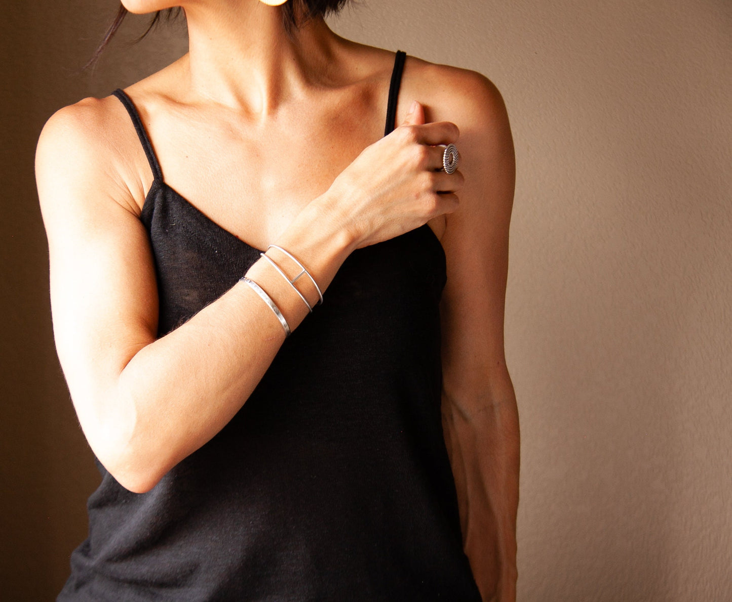 Vega Cuff-cuff bracelet-Blue Hour Designs