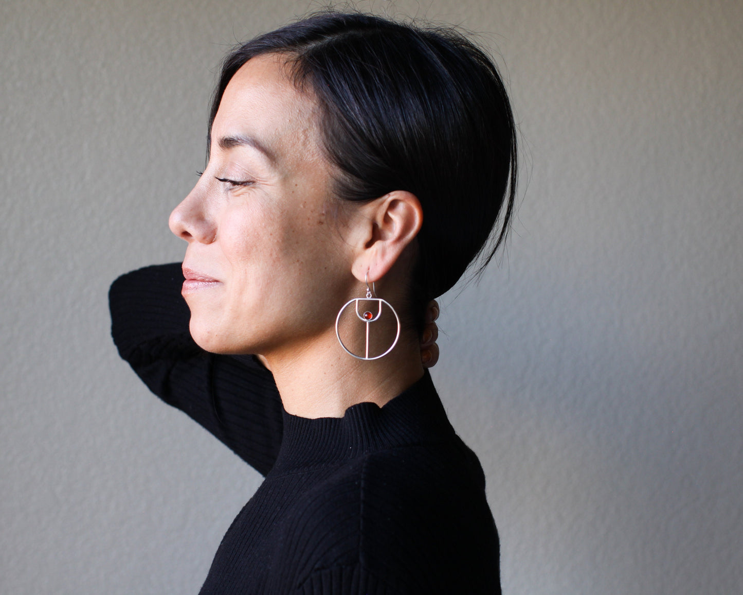 Venus Earrings-dangle earrings-Blue Hour Designs
