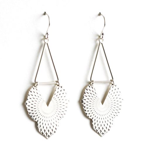Silver Alhambra Earrings