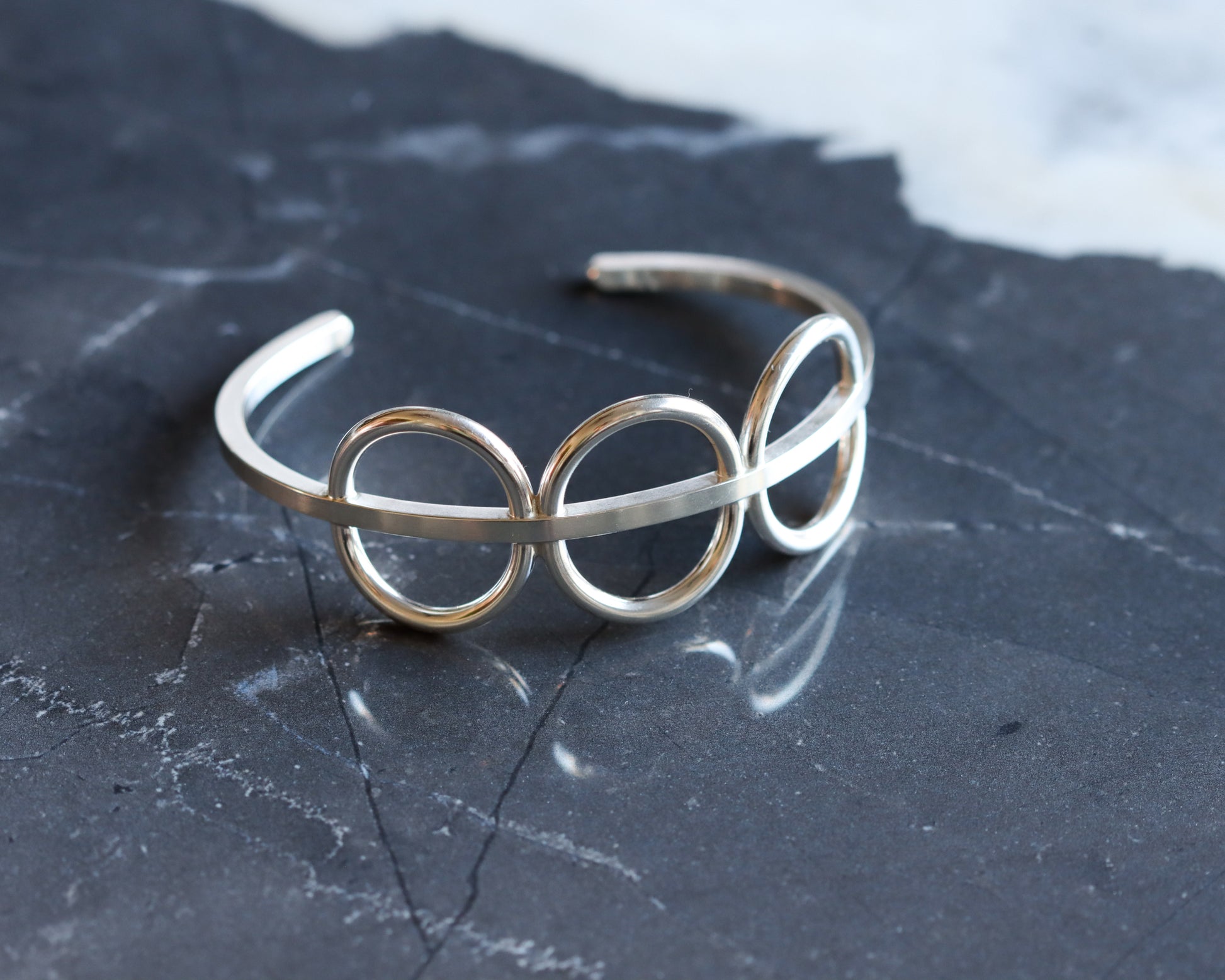 Acoustic Cuff-cuff bracelet-Blue Hour Designs