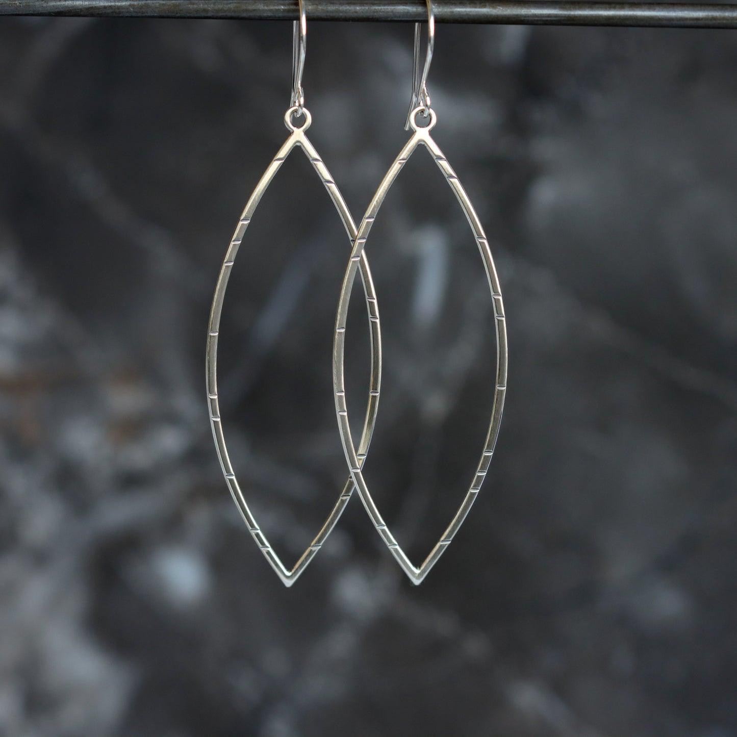 Acuminate Earrings-dangle earrings-Blue Hour Designs