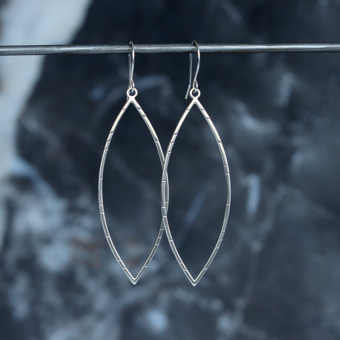 Acuminate Earrings-dangle earrings-Blue Hour Designs