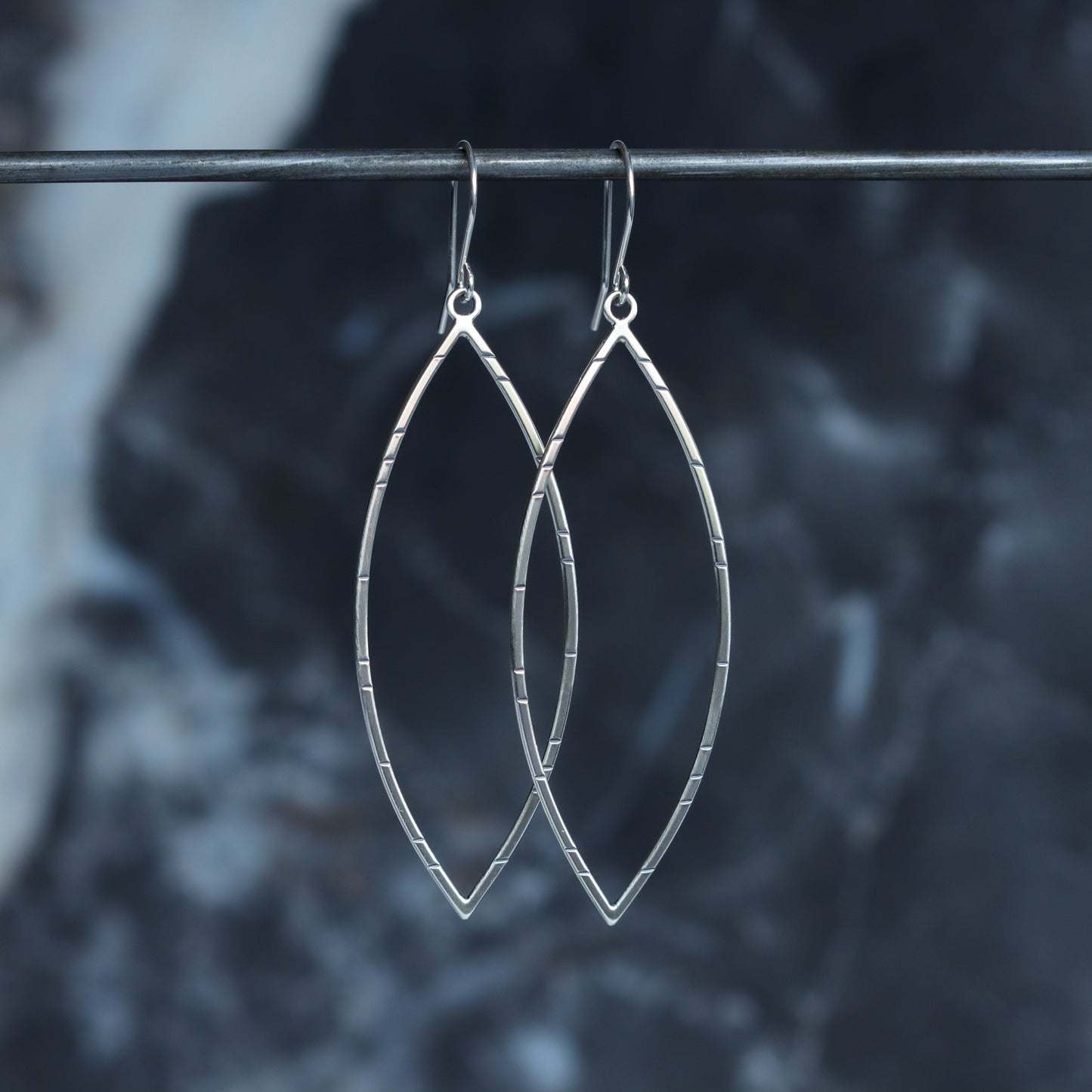 Acuminate Earrings-dangle earrings-Blue Hour Designs