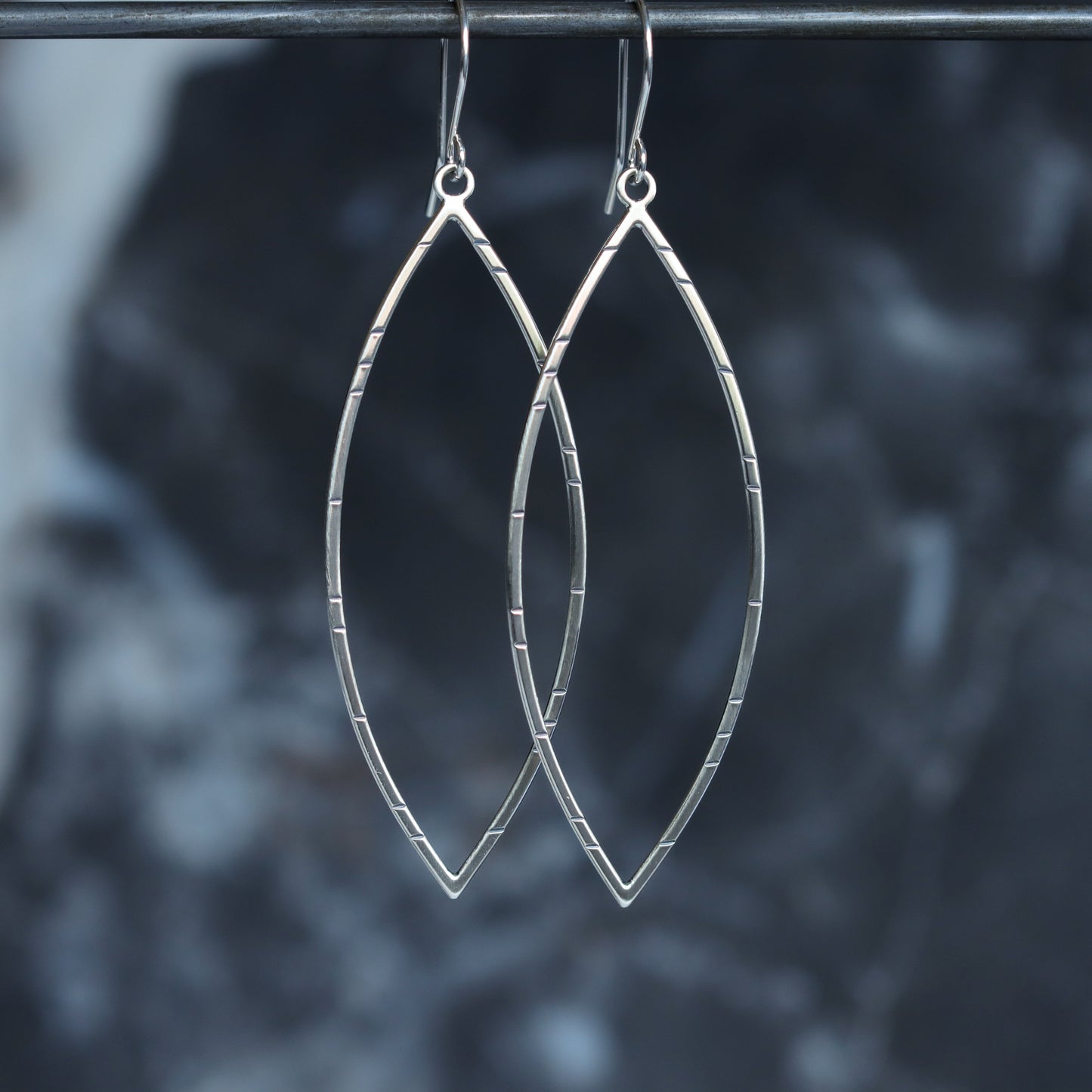 Acuminate Earrings-dangle earrings-Blue Hour Designs