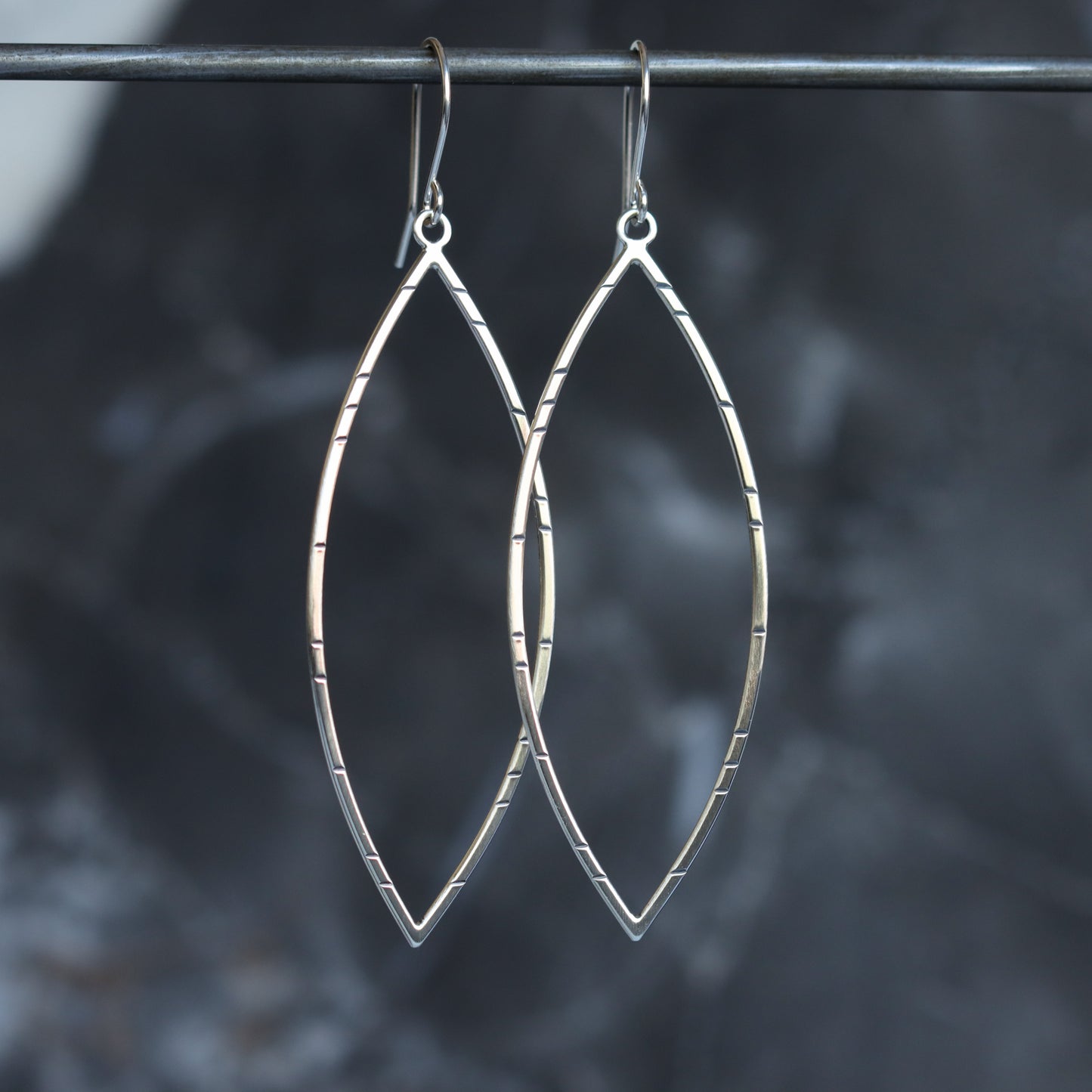 Acuminate Earrings-dangle earrings-Blue Hour Designs