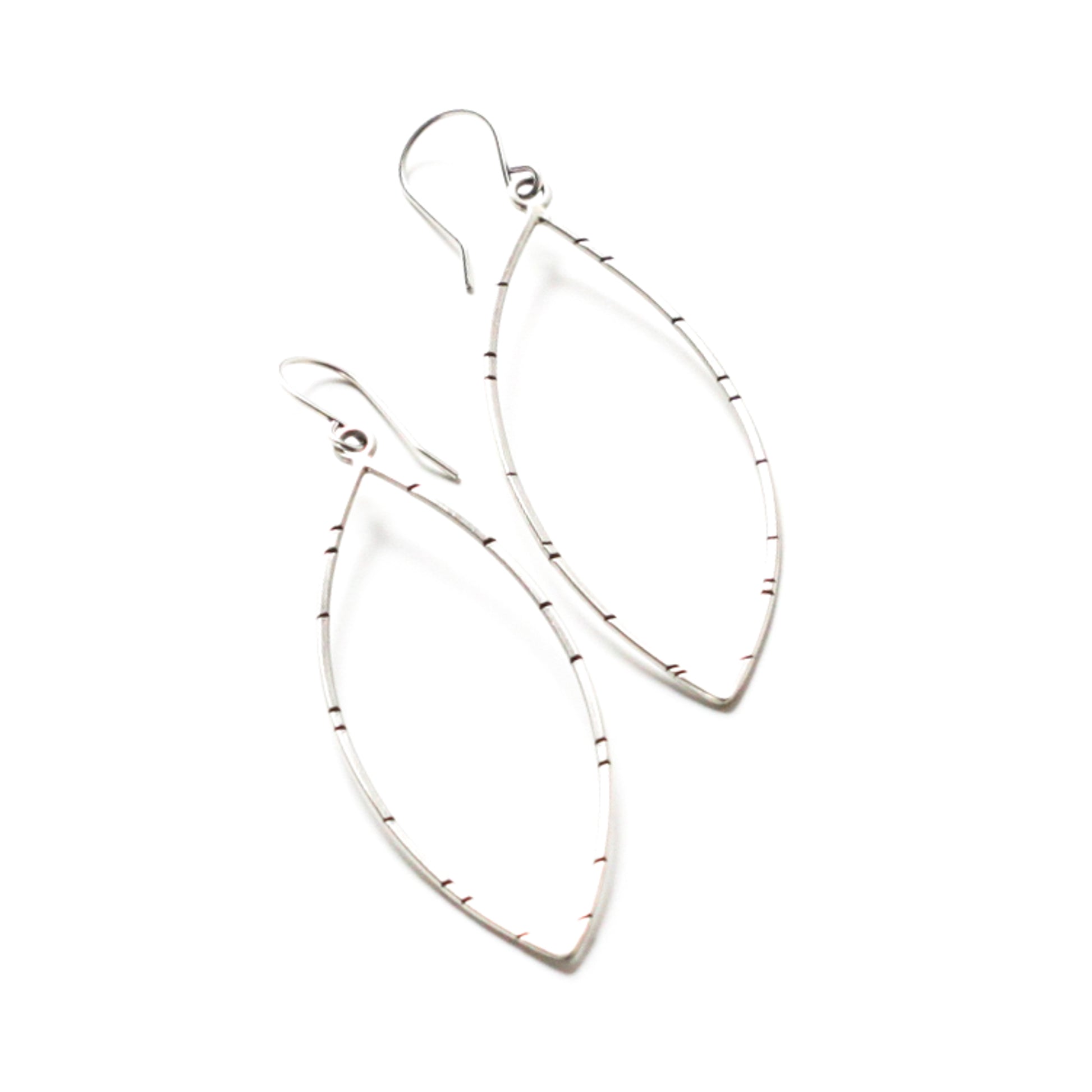 Acuminate Earrings-dangle earrings-Blue Hour Designs