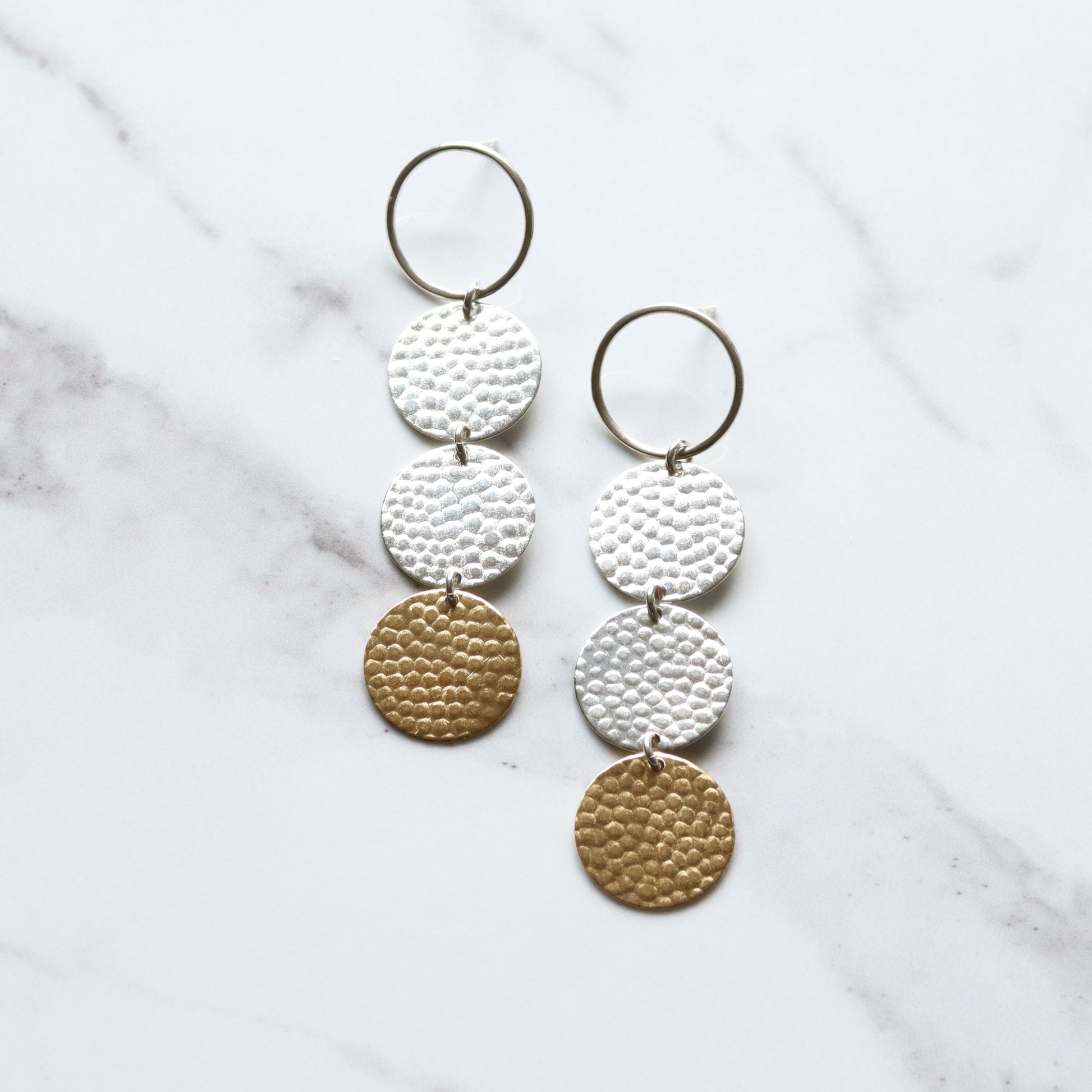 Alchemy Earrings-dangle earrings-Blue Hour Designs
