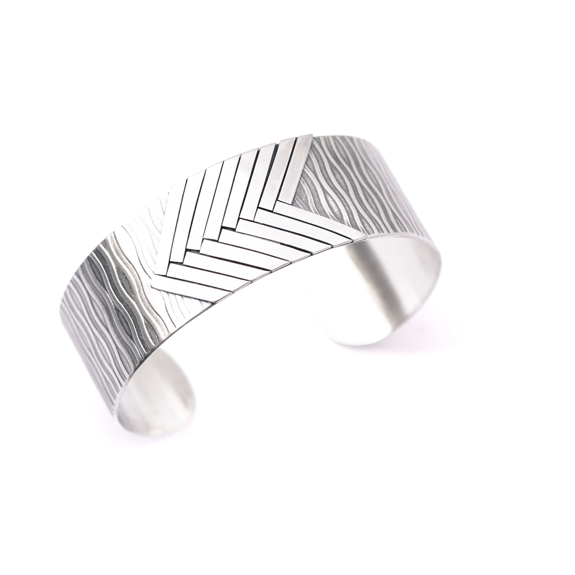 Allegro Cuff-cuff bracelet-Blue Hour Designs