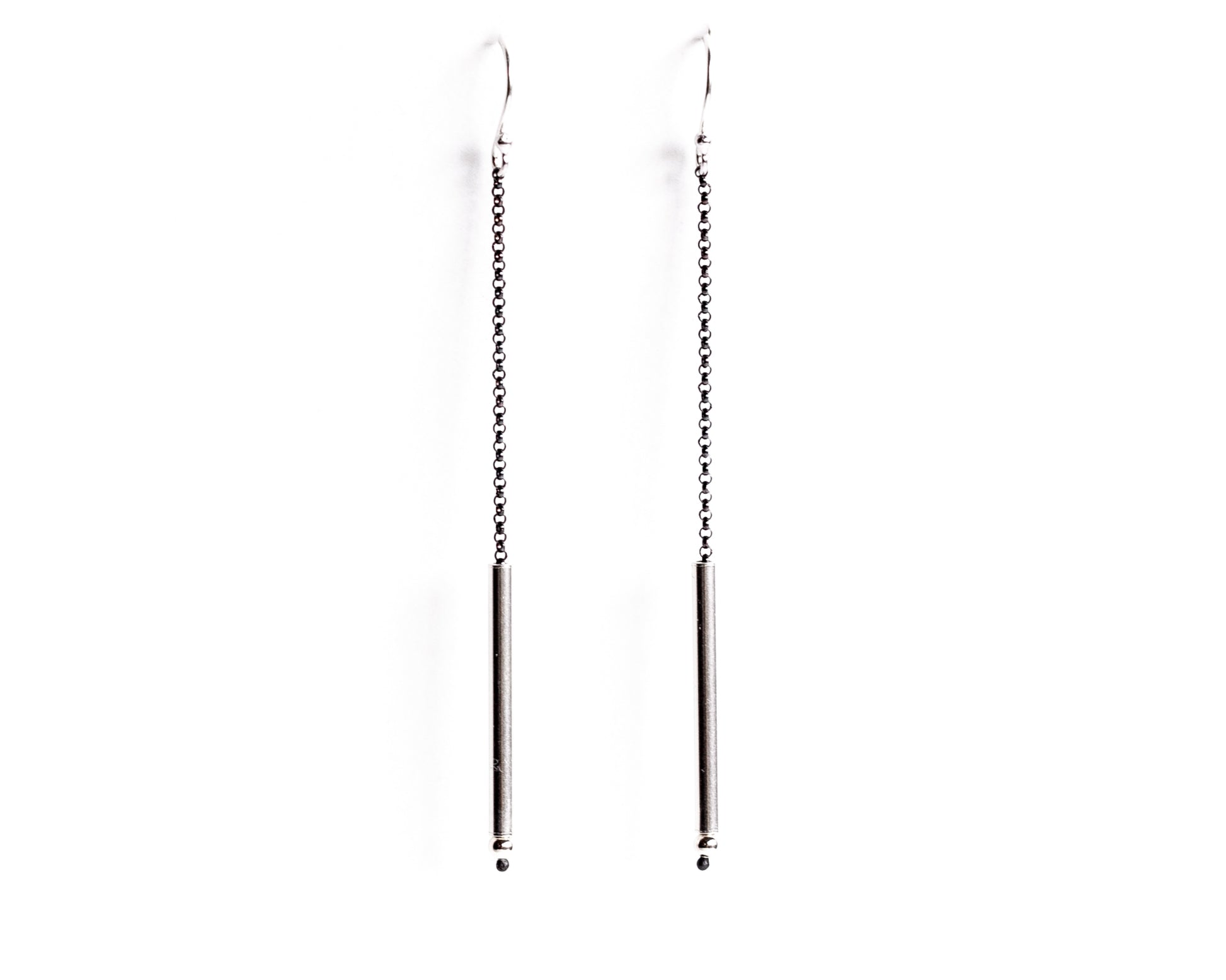 Analog Earrings-dangle earrings-Blue Hour Designs