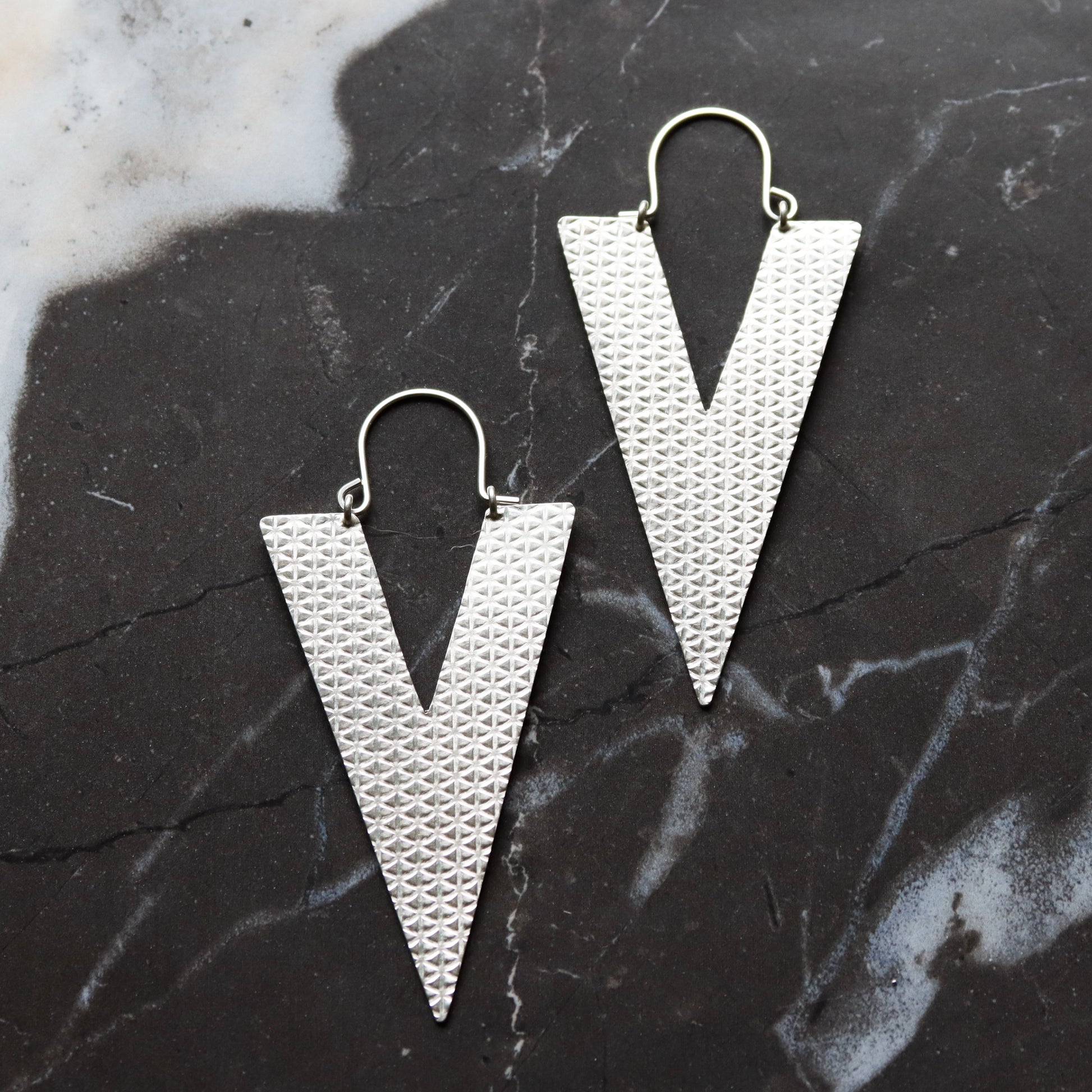 Artemis Earrings-hoop earrings-Blue Hour Designs