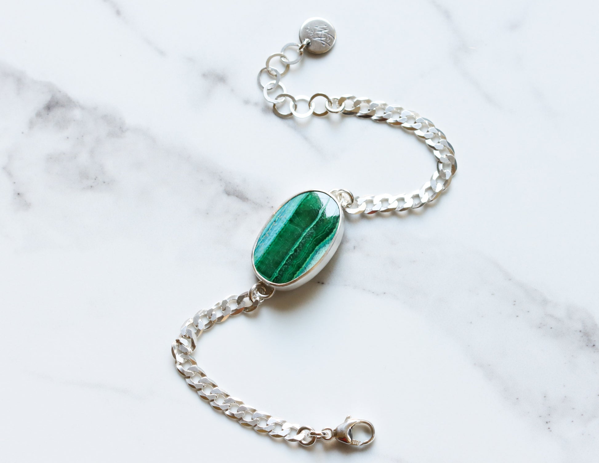 Chroma Bracelet 2 - OOAK-chain bracelet-Blue Hour Designs