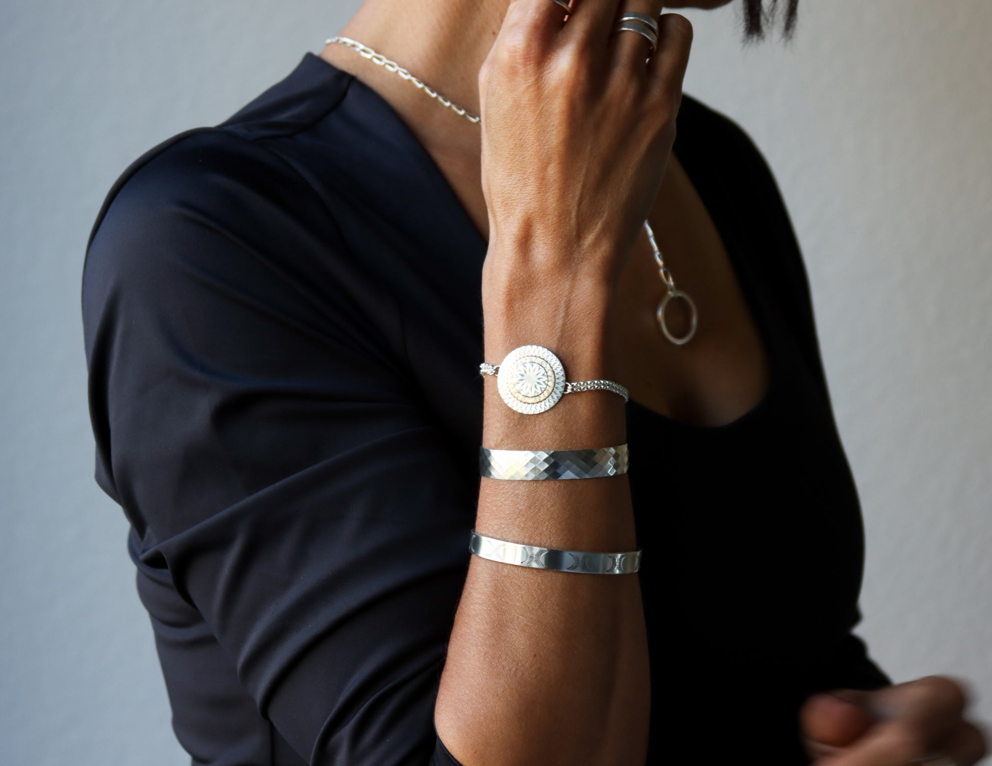 Coin Bracelet-chain bracelet-Blue Hour Designs