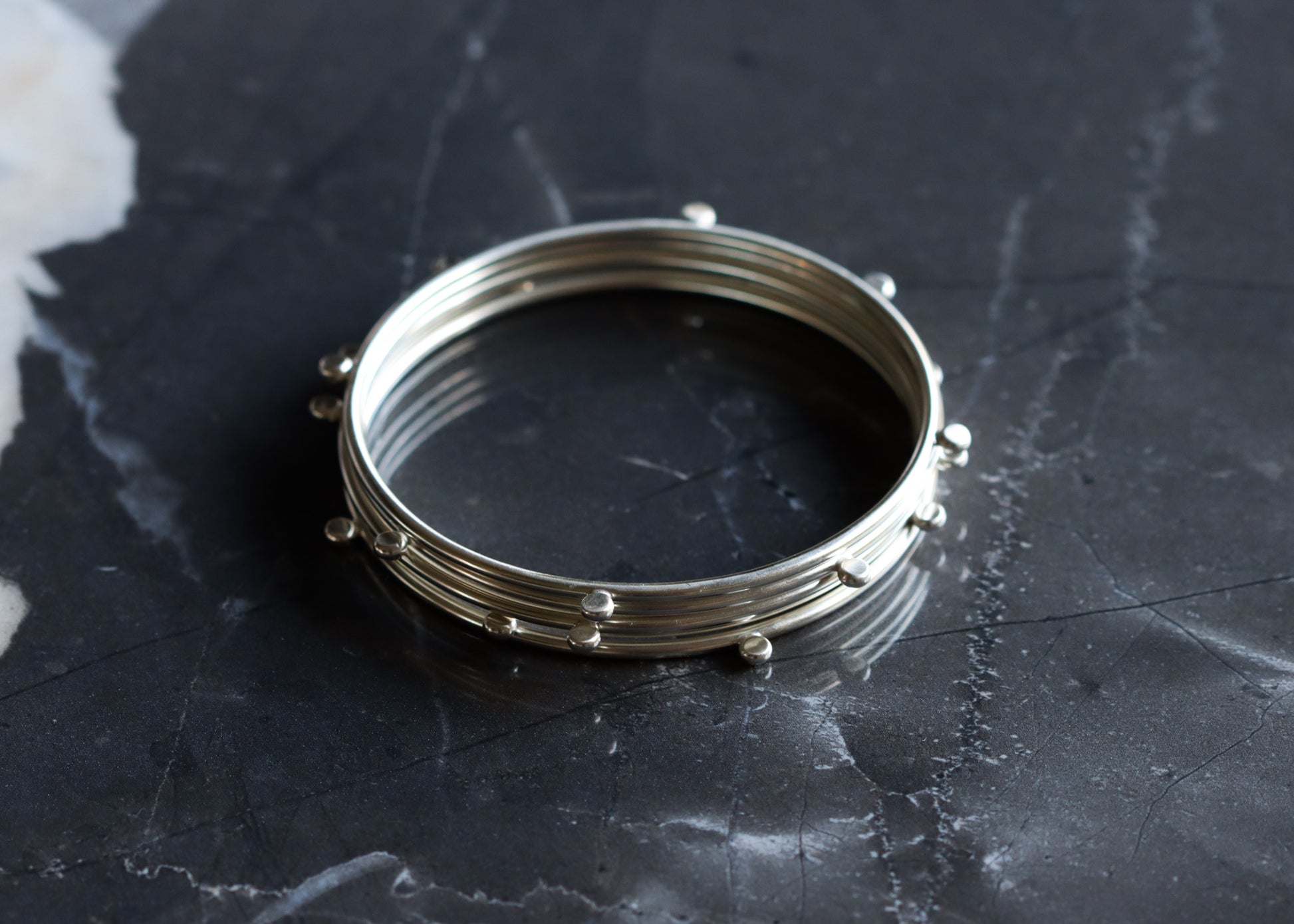 Compass Bangles - Set of 5-bangle bracelet-Blue Hour Designs