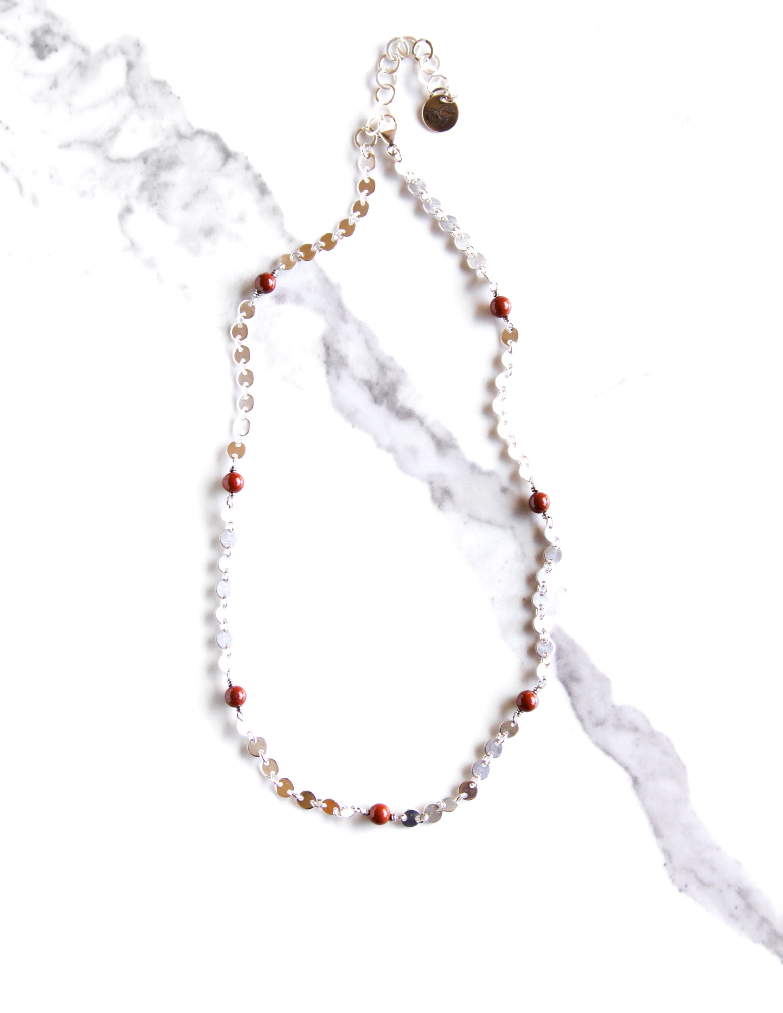 Ember Choker - Red Jasper-choker-Blue Hour Designs